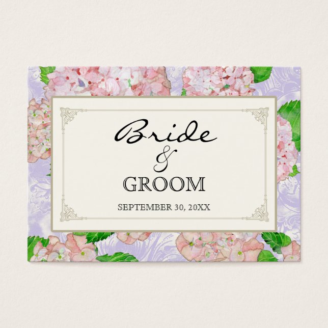 Mesa Seating Escort Rosa Hydrangea Lace Floral (Frente)