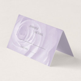 mesa simples de convidado elegante lavanda de rosa