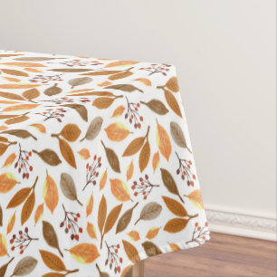 Mesa Toalha de Ação de Graças Decor - Folhas de Outono