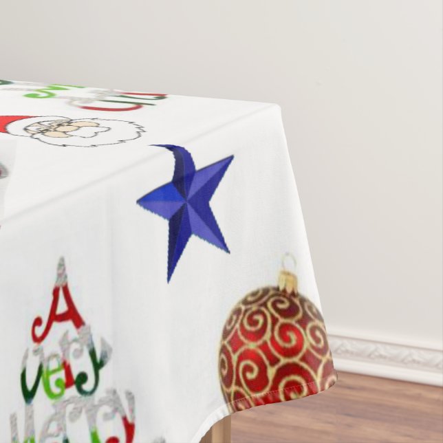 Mesa Toalha de Natal (Posição Original)