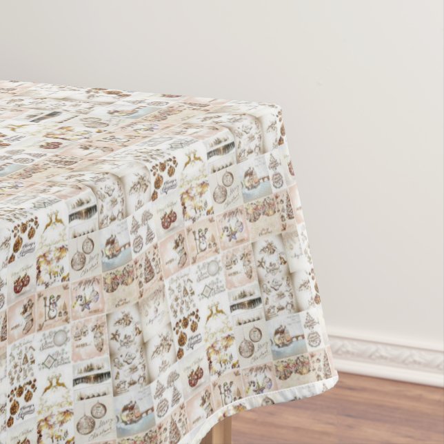 Mesa Toalha de Natal (Posição Original)