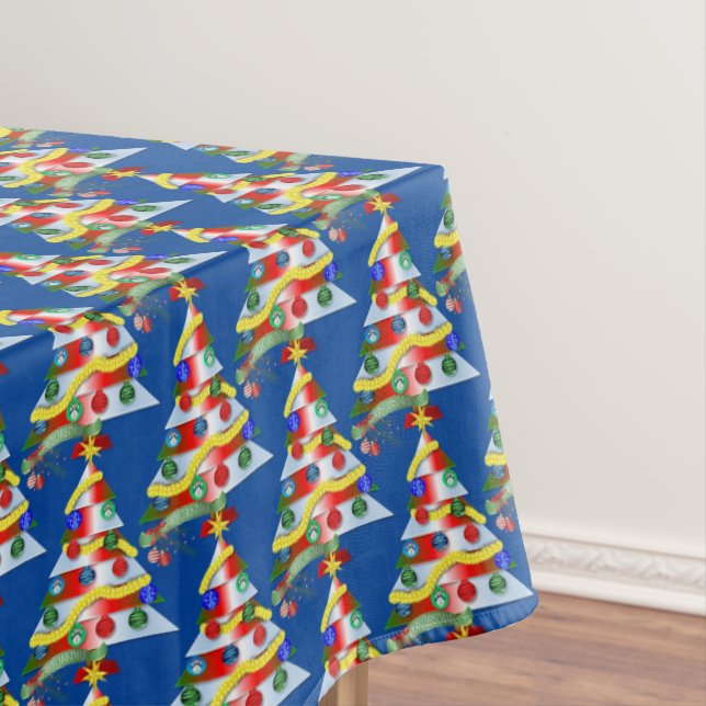 Mesa Toalha de Natal (Posição Original)