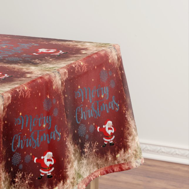 Mesa Toalha de Natal, Feliz Natal (Posição Original)