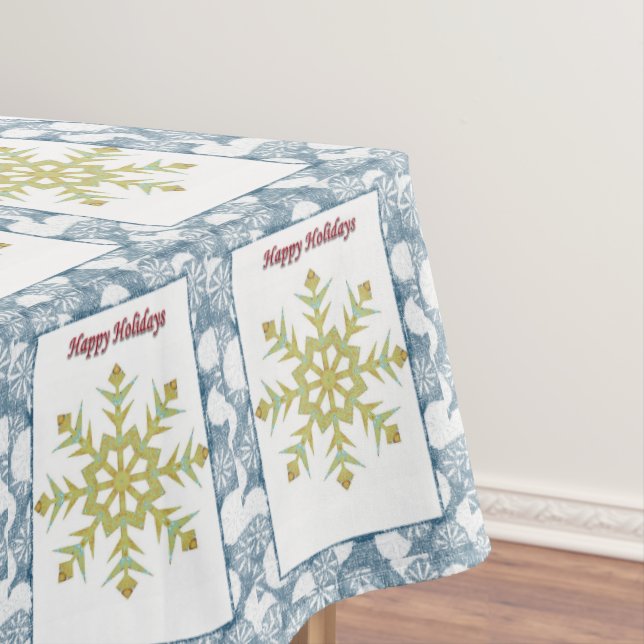 Mesa Toalha de Natal, Feliz Natal (Posição Original)