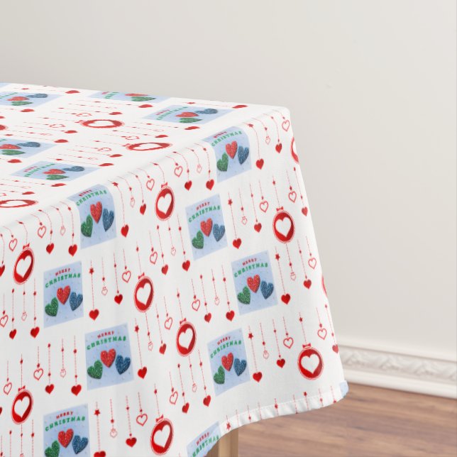 Mesa Toalha de Natal, Feliz Natal (Posição Original)