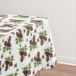 Mesa Toalha de Natal Folhagem de Pinheiro Clássico