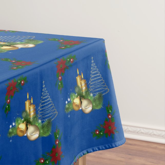 Mesa Toalha de Natal, Vela de Natal (Posição Original)