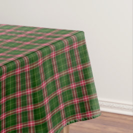 Mesa Toalha de Natal Xadrez Verde Vermelho Branco Cláss