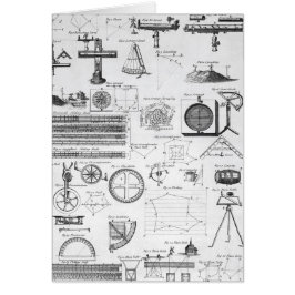 Mesas de cartões de exame