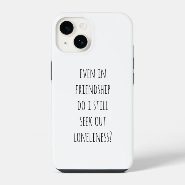 Mesmo na capas de iphone de Amizade (Verso)