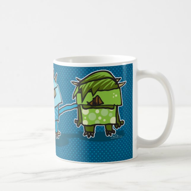 Mesmo os monstro obtêm a caneca triste (Direita)