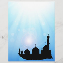 Mesquita Silhouette com Sunrays - Cabeça-Letterhea