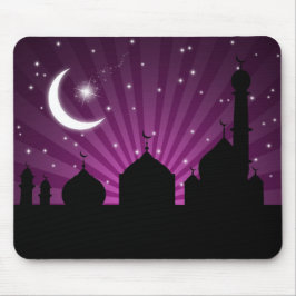 Mesquita Silhouette Purple Night - Mousepad