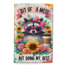 Mess Raccoon Vibes Apenas