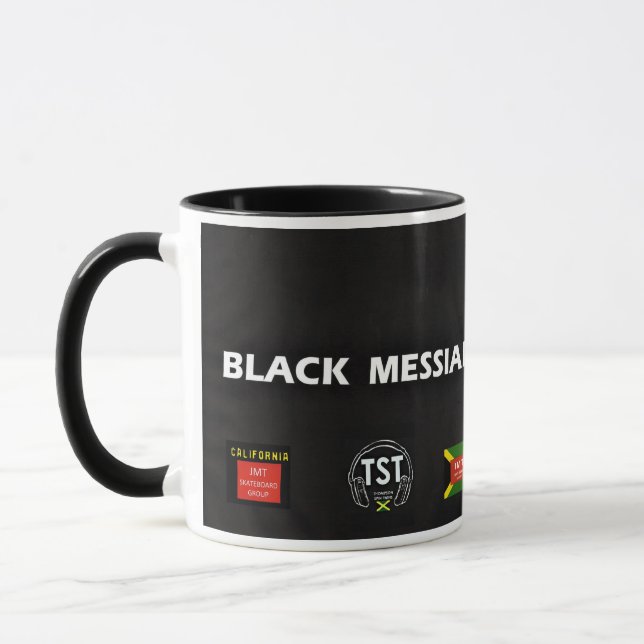 MESSIAS NEGRO Caneca de Skate JMT (Esquerda)