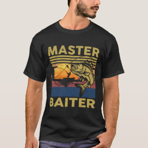 Mestre Byiter Camisa de Pesca Funny Vovô B Pai Gi