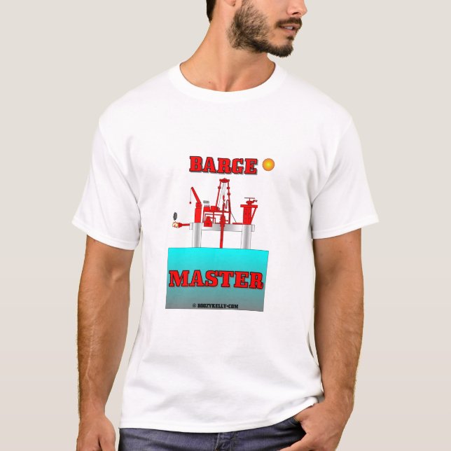 Mestre da barca, t-shirt da plataforma (Frente)
