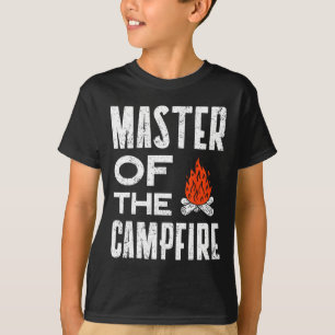 Mestre Da Camisa De Acampamento Do Papai Acampante