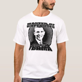 Mestre de Barack Obama do t-shirt de Hopenosis