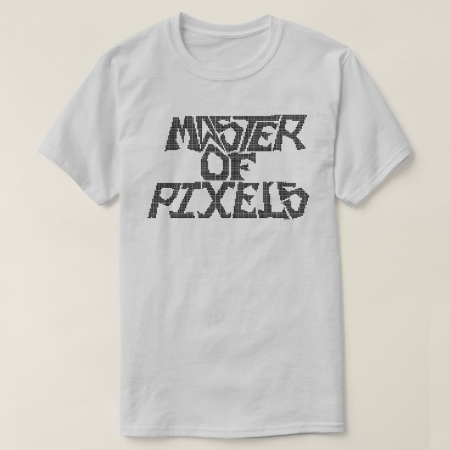 Mestre dos Pixels T-Shirt (Frente do Design)