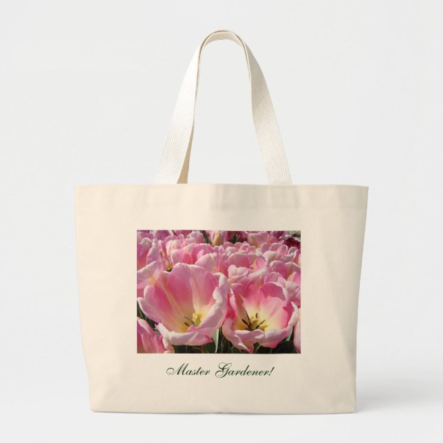 Mestre Jardineiro! Bolsa de mão presente Flores de (Frente)