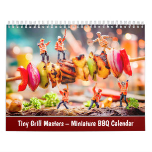 Mestres da Churrasqueira Miniatura – Calendário de