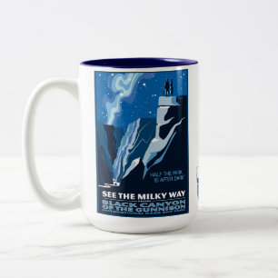 Metade do parque está atrás da caneca escura