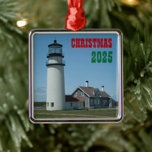 Metal Cabo Cod, Ornamento de Farol de Highland