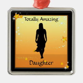 Metal Filha Totalmente Incrível Ornamento Premium De Mul