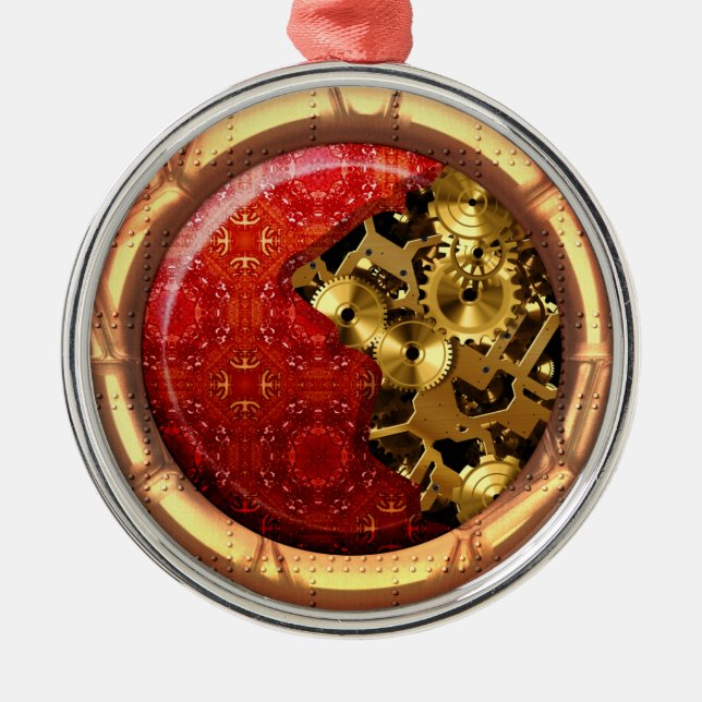 Metal Opções de Ornamento Steampunk 12 (Frente)