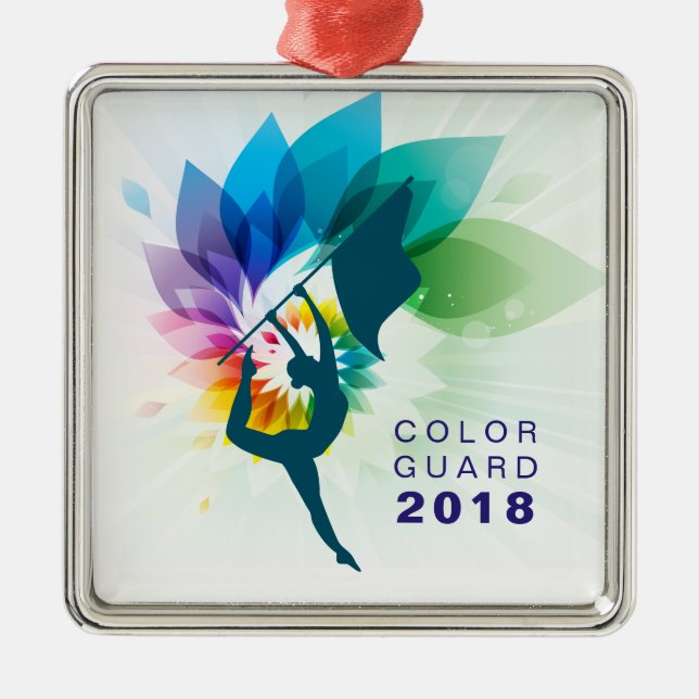 Metal Ornamento customizável da guarda de cor (Frente)