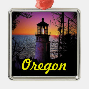 Metal Ornamento da costa de Oregon