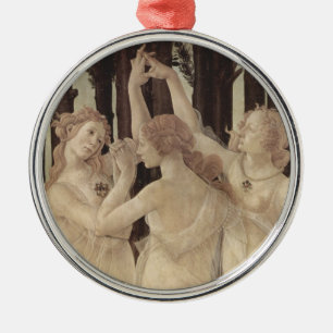 Metal Ornamento das benevolências de Botticelli três