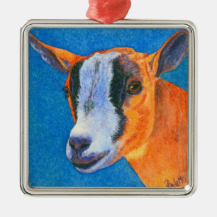 Metal Ornamento de Cabra Pigminha