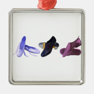 Metal Ornamento de Calçados de dança