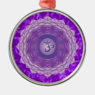 Metal Ornamento de Chakra da coroa