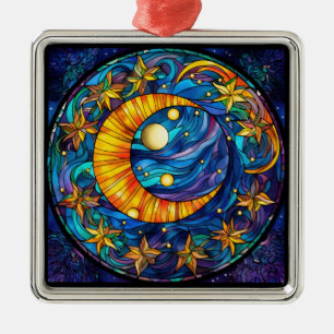 Metal Ornamento de corpos celestes