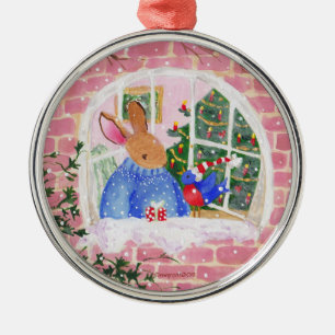 Metal ornamento de entrega especial