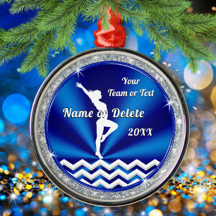 Metal Ornamento de Ginastas de Árvore de Natal Personal