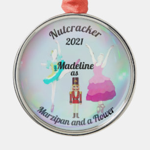 Metal Ornamento de Invólucro Personalizado - Marzipan e