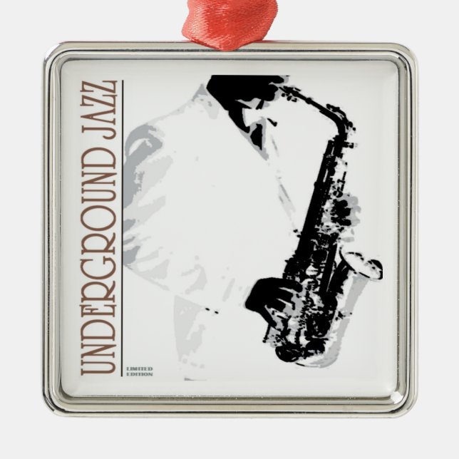 Metal Ornamento de Jazz Subterrâneo (Frente)