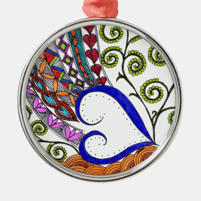 Metal Ornamento de Jesus do bebê (Frente)