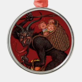 Metal Ornamento de Krampus