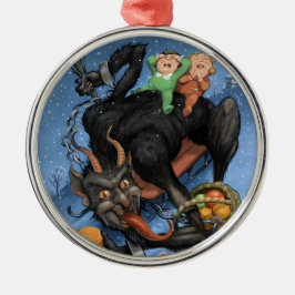 Metal Ornamento de Krampus