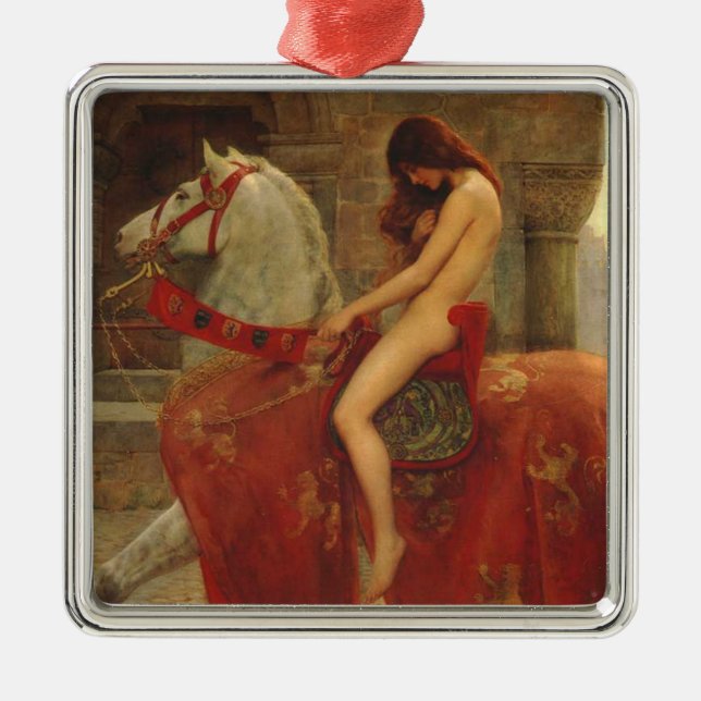 Metal Ornamento de Lady Godiva (Frente)