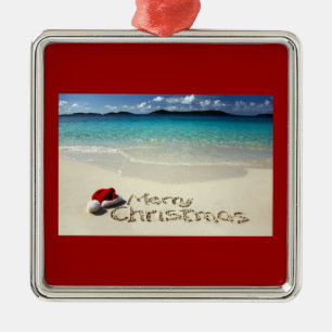 METAL ORNAMENTO DE NATAL DE PRAIA