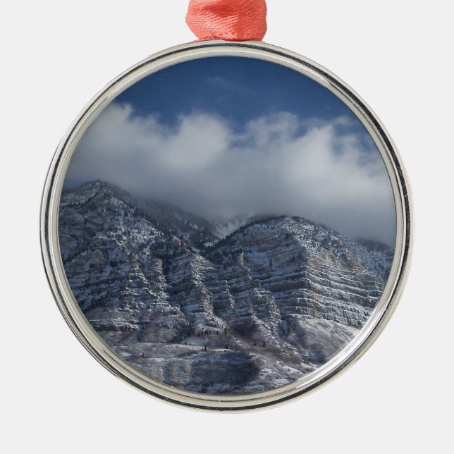 Metal Ornamento de Natal De Utah Souvenir (Frente)