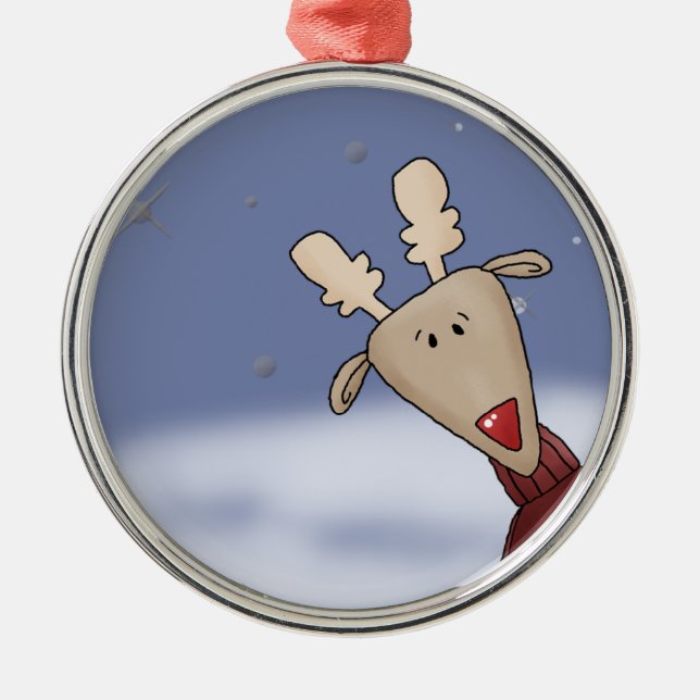 Metal Ornamento de Pequim de Cartoon (Frente)