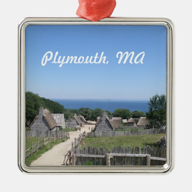 Metal Ornamento de Plymouth (Frente)