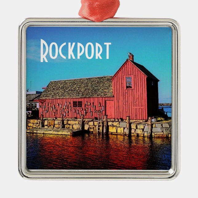 Metal Ornamento de Rockport (Frente)